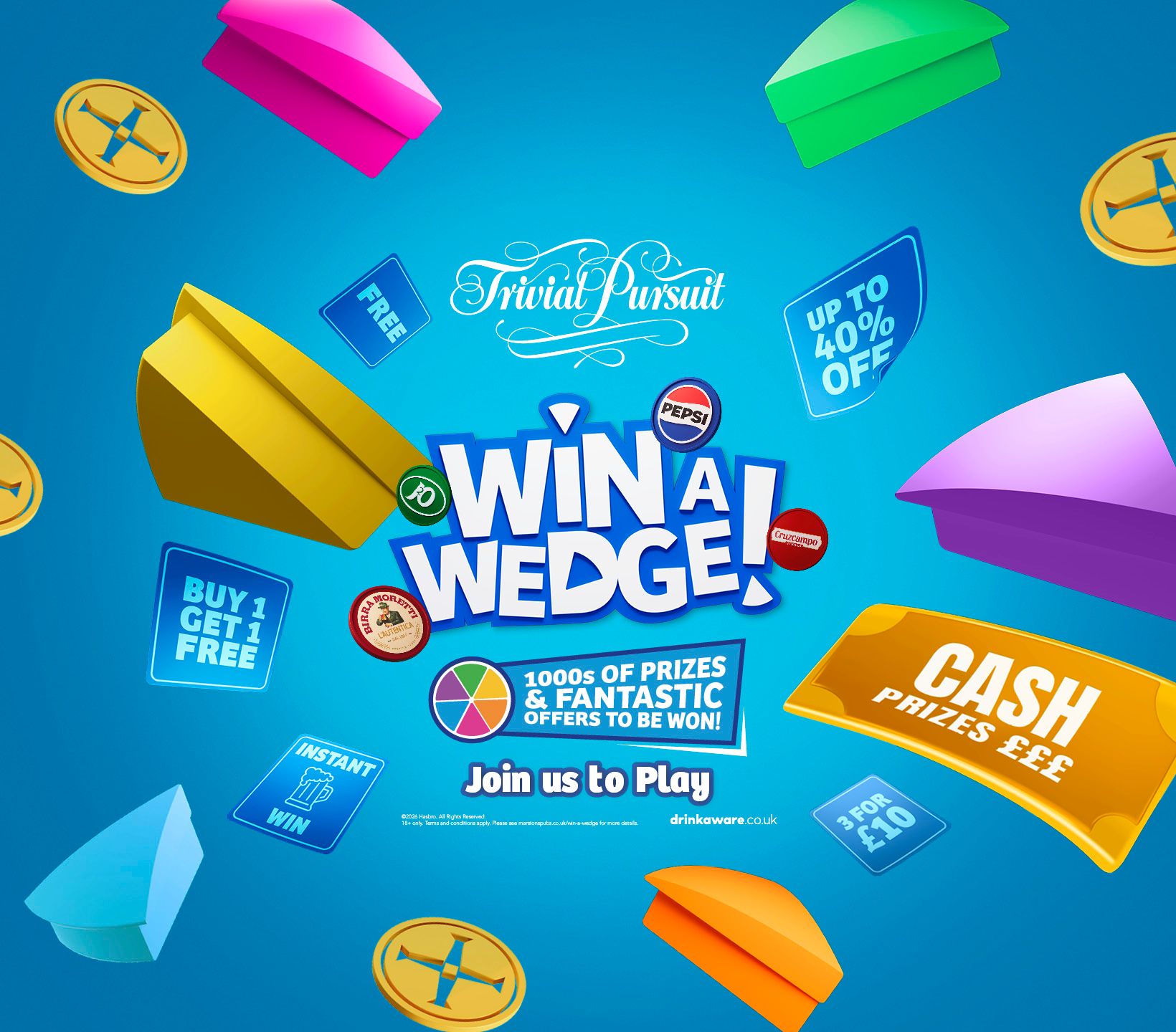 WIN A WEDGE Has Now Finished!